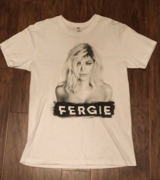 Fergie Rock In Rio 2017 Official Pop Concert T - Shirt Black Eyed Peas M Hot