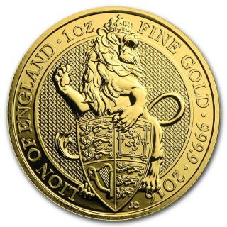 2016 Great Britain 1 Oz Gold Queen 