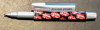 Rolling Stones Writing Tongue Pen - Collectible -