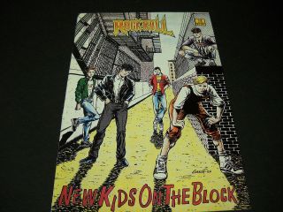 Kids On The Block 1990 Revolutionary Comic Book First Print
