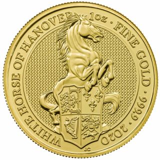 2020 Britain 1 Oz Gold Queen 