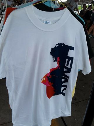 Vintage 2002 Lenny Kravitz Tour Tee T - Shirt Sz M W/out Tags Deadstock