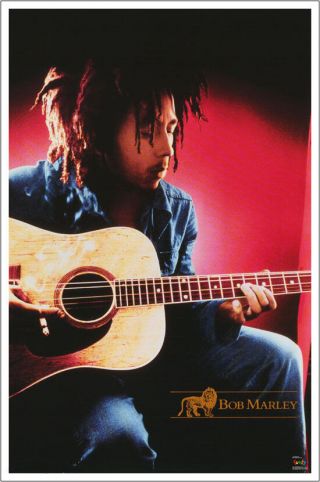24 X 36 Bob Marley Poster - Songs Of Freedom -