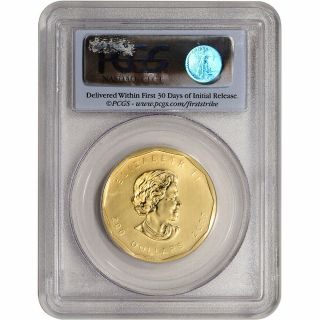 2007 Canada Gold Maple Leaf 1 oz $200 -.  99999 Fine - PCGS MS69 First Strike 2