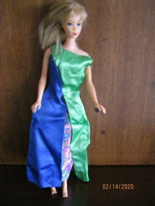 Vintage 1966 Mattel Bendable Blonde Barbie - 1966