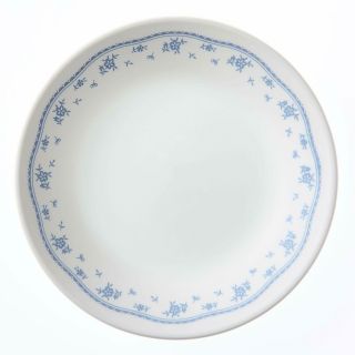 Set Of 4 Corelle - Morning Blue - Bread & Butter Plates 6.  75 "