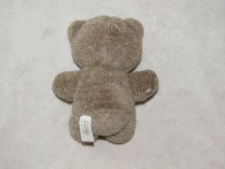 Vintage Russ Berrie Stuffed Plush Brown Tan Teddy Bear Small 7 