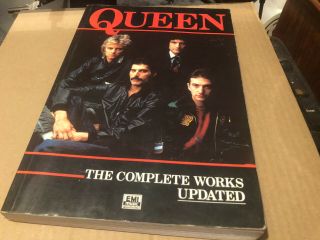 Queen The Complete Song/sheet Music Book Over 300 Pages