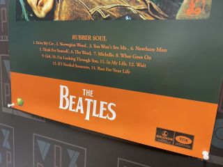 The Beatles Poster Rubber Soul Album Large 60x40 Poster Wall Art Retro One Off