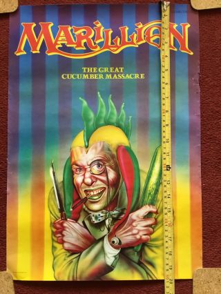 Marillion - ‘The Great Cucumber Massacre’ Promo Poster / circa 1983 2