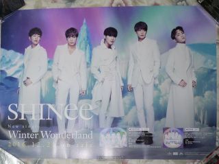 Shinee Winter Wonderland Taiwan Promo Poster (jonghyun Jong Hyun)