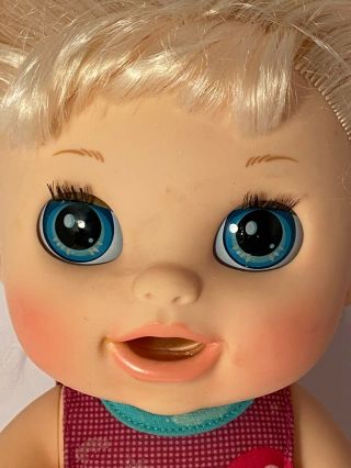 Baby Alive 2012 Real Surprises Interactive Blonde Doll Bilingual English Spanish