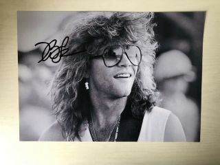 Jon Bon Jovi Signed Photo