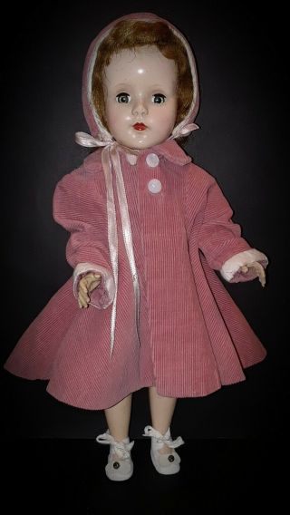 Vintage American Character Sweet Sue Doll 14 " Walker 1950 