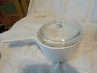 Corning Ware Range Toppers N - 1 - B 1 Quart With Lid Made In Usa