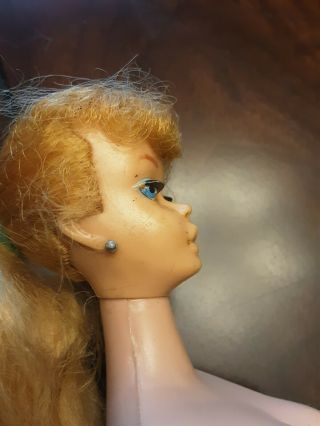 Vintage Barbie Blonde Ponytail 5 3