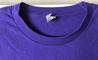 WILL SMITH Fresh Prince & DJ Jazzy Jeff Size 3XL Purple T - Shirt 3