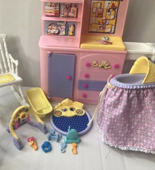 Happy Family Barbie Baby Furnitures/nursery