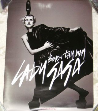 Lady Gaga Born This Way Taiwan Promo Poster