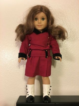 Retired American Girl 18” Doll Rebecca Rubin W/ First Edition Meet Outfit