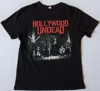 Hollywood Undead Day Of The Dead Black T - Shirt