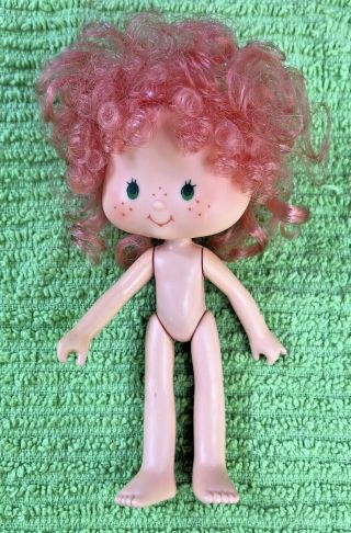 Vintage Strawberry Shortcake PEACH BLUSH Clothed Hat Berrykin Party Pleaser Doll 3