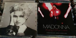 Madonna 2 Promotional Promo Poster Flats 1983 First Album,  I 