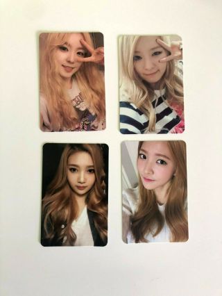 Red Velvet Ice Cream Cake Official Album Photocards