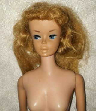 Vintage Blonde Ponytail Pony Tail Barbie Doll Ready To Dress Read $42.  99