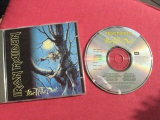 Iron Maiden Cd 1992 Fear Of The Dark Cdp 7991612