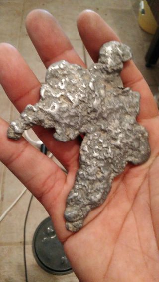 EXTREMELY RARE - Natural Platinum nugget,  Texas 8 oz 3