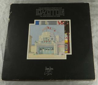1976 Led Zeppelin The Song Remains The Same 33 1/3 Rpm Record Album
