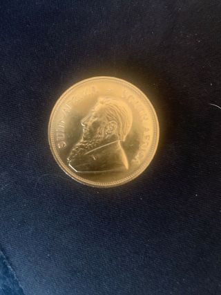 1 Oz South African Krugerrand Gold Coin Bu (1984)