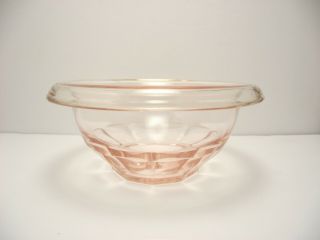 Hazel Atlas Pink Depression Glass Small 5.  5 " Mixing Bowl (item B4)