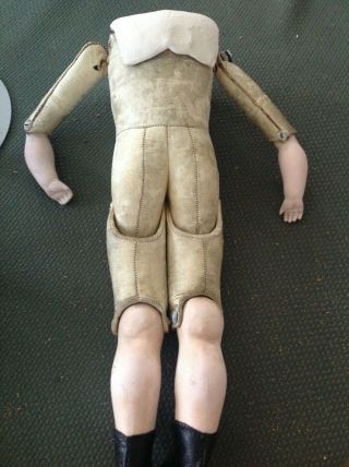 Antique Doll Kid Leather 15 