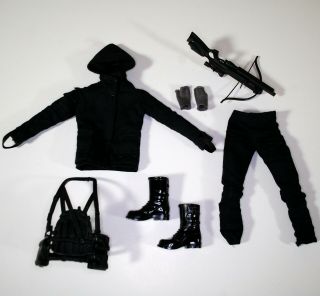 Barbie Ken Hunger Games Mockingjay P2 Gale Urban Athletic Wear Outfit Crossbow