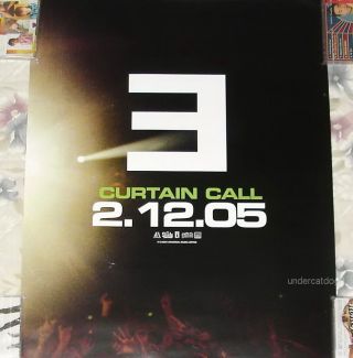 Eminem Curtain Call 2005 Taiwan Promo Poster