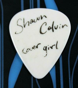 Shawn Colvin // 1995 Cover Girl Concert Tour Guitar Pick // " Sunny Came Home "
