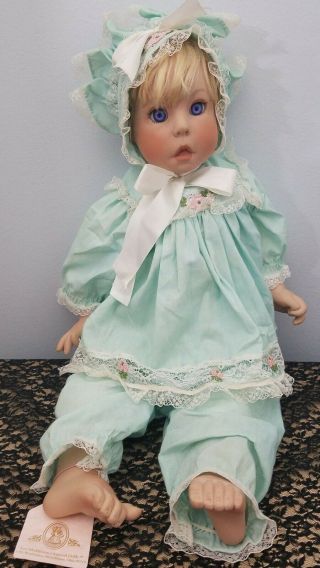 Cute Lee Middleton Doll Vinyl Baby Vintage Molly Jo 1991 22 Inches All