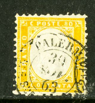 Italy Stamps 21 Signed Block Rare Scott Value $2,  400.  00
