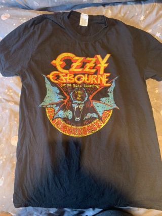 Ozzy Osbourne No More Tours T - Shirt Medium
