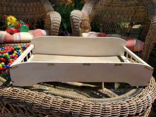 1930s Set Madame Alexander Composition Dionne Quintuplets Bed Baby Crib Only