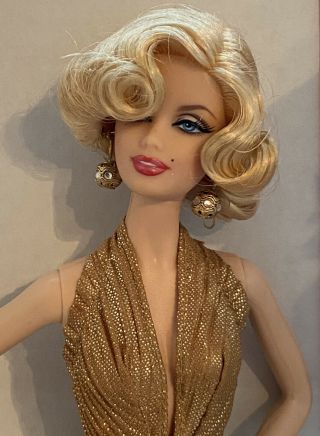 Pink Label Collector Barbie 50th Marilyn Monroe Blonde Ambition.  No Box.