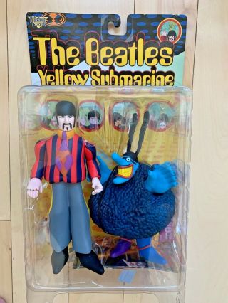 Ringo Starr Figure The Beatles Yellow Submarine Mcfarlane Toys 1999 Mib
