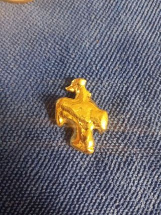 The Phoenix 44.  3 Gram Gold Nugget High Purity