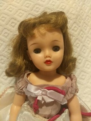 Vintage 1950s Revlon Ideal Doll Plastic 18 Inch Doll Fully Clothed No Shoes