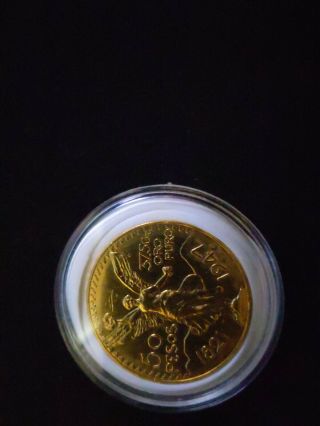 1947 Mexico 50 Pesos Gold Bullion Coin