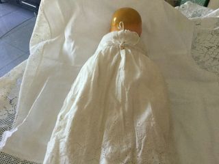 Antique Bye Lo Composition head baby doll with body ca 1930s.  29cm ht 2