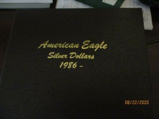 1986 - 2019 $1 American Silver Eagle Dollar 34 Coin Set