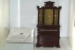 Vtg Winterthur Victorian Piano Pipe Organ Pump Dollhouse Miniature Furniture